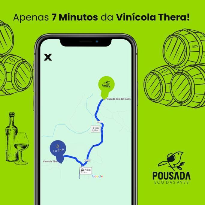 Holiday home Chale Na Eco Aves Proximo A Vinicola Thera