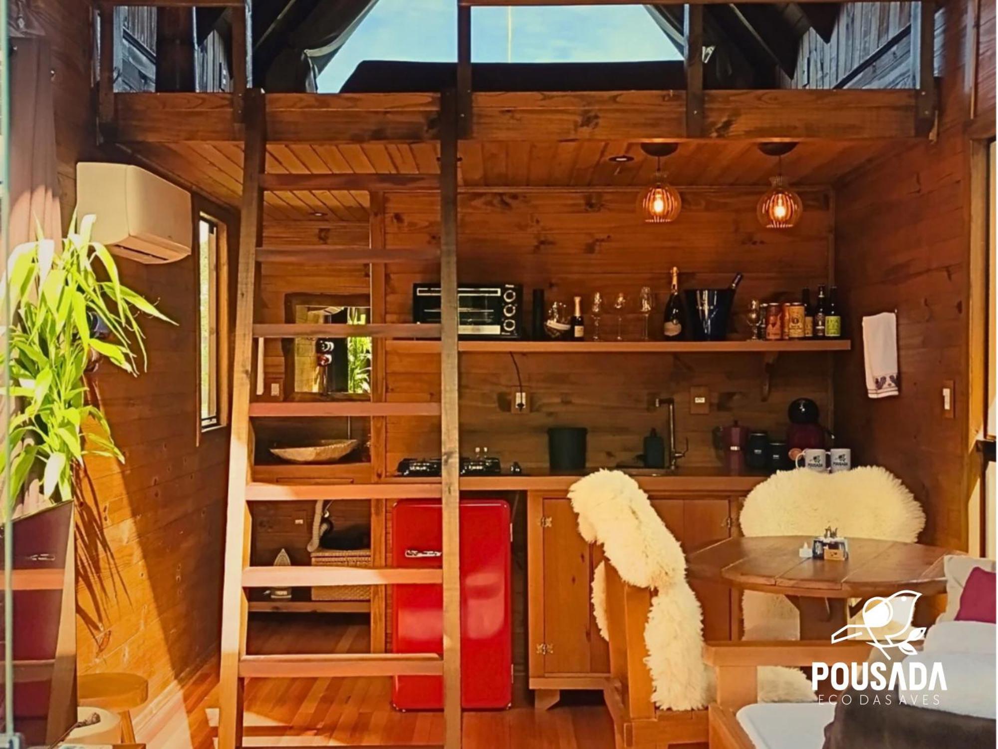Holiday home Chale Na Eco Aves Proximo A Vinicola Thera Bom Retiro (Santa Catarina)